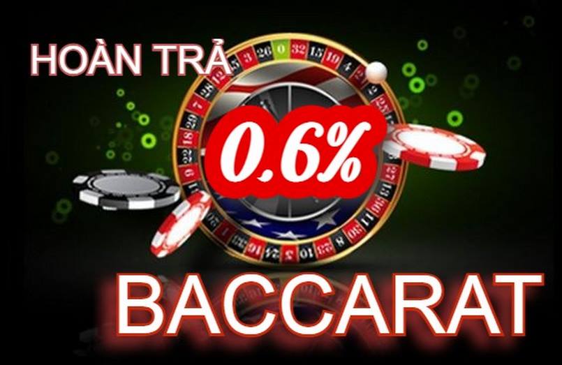 Chương trình hoàn trả Baccarat 0.6% là gì